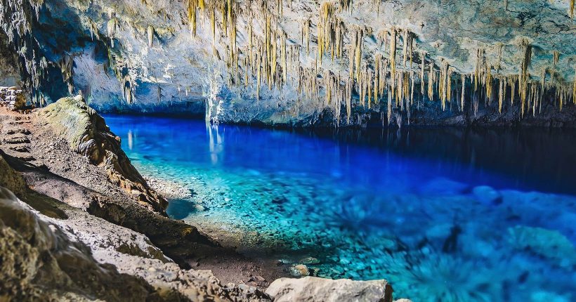 Gruta do Lago Azul, em Bonito – MS